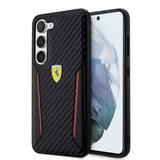 Ferrari Samsung Galaxy S23 Plus Skal Carbon & Stripe Svart