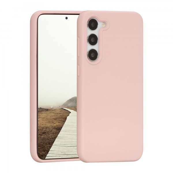 dbramante1928 Samsung Galaxy S23 Plus Skal Costa Rica Pink Sand