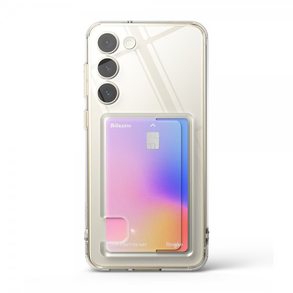 Ringke Samsung Galaxy S23 Plus Skal Fusion Card Clear
