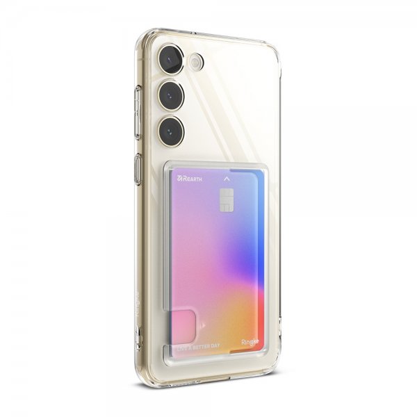 Ringke Samsung Galaxy S23 Plus Skal Fusion Card Clear