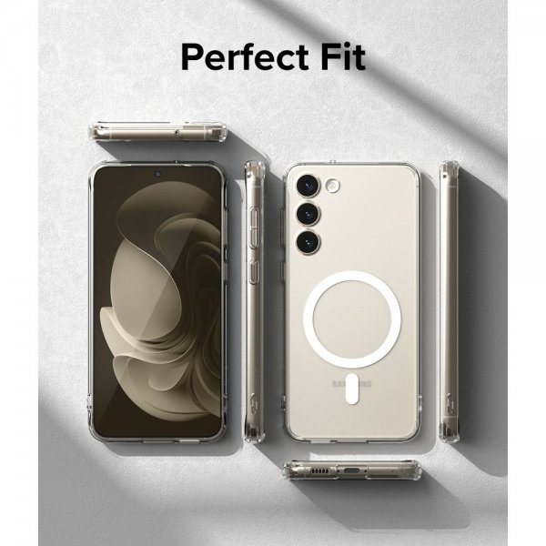 Ringke Samsung Galaxy S23 Plus Skal Fusion Magnetic Matte Clear