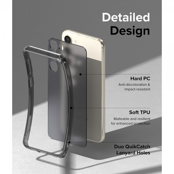 Ringke Samsung Galaxy S23 Plus Skal Fusion Matte Smoke Black