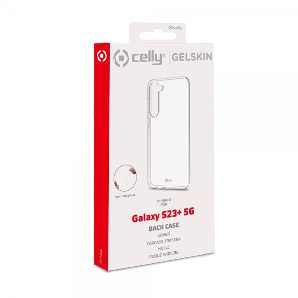 Celly Samsung Galaxy S23 Plus Skal GELSKIN Transparent