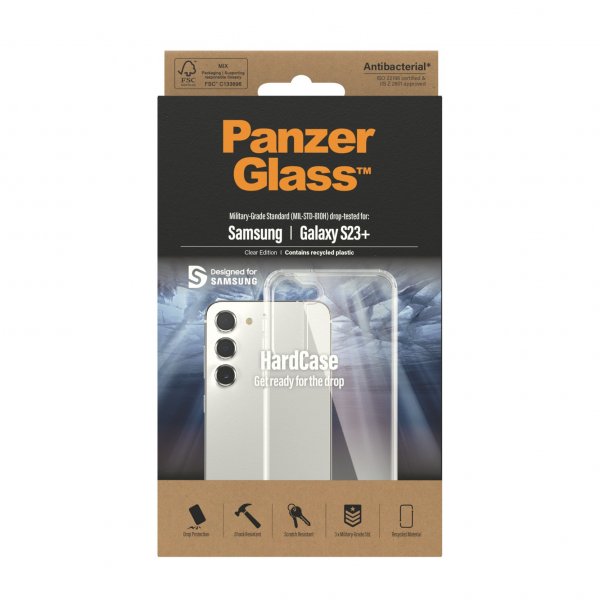 PanzerGlass Samsung Galaxy S23 Plus Skal HardCase Transparent