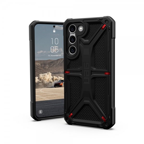 Urban Armor Gear (UAG) Samsung Galaxy S23 Plus Skal Monarch Kevlar Black