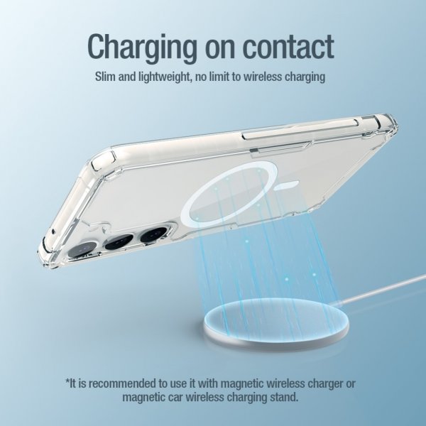 Nillkin Samsung Galaxy S23 Plus Skal Nature Pro Series MagSafe Transparent