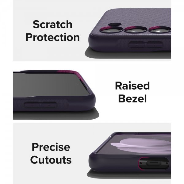 Ringke Samsung Galaxy S23 Plus Skal Onyx Deep Purple