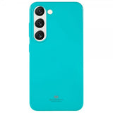 Samsung Galaxy S23 Plus Skal Pearl Jelly Cyan