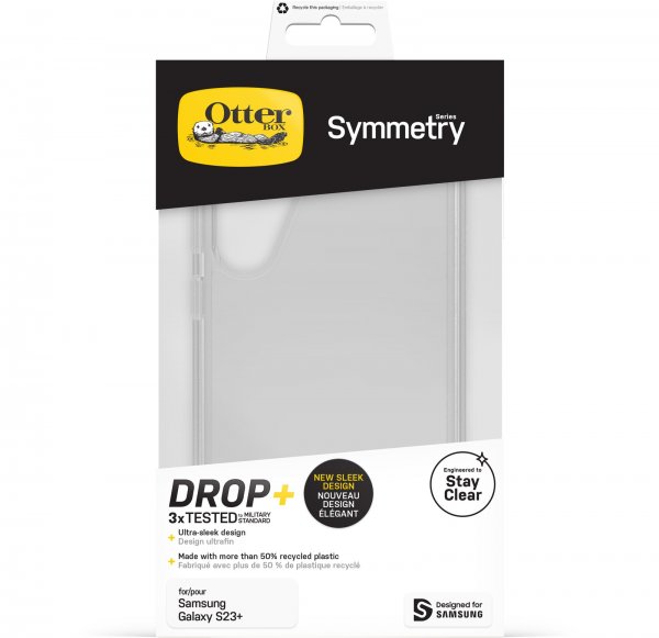 Otterbox Samsung Galaxy S23 Plus Skal Symmetry Clear Transparent
