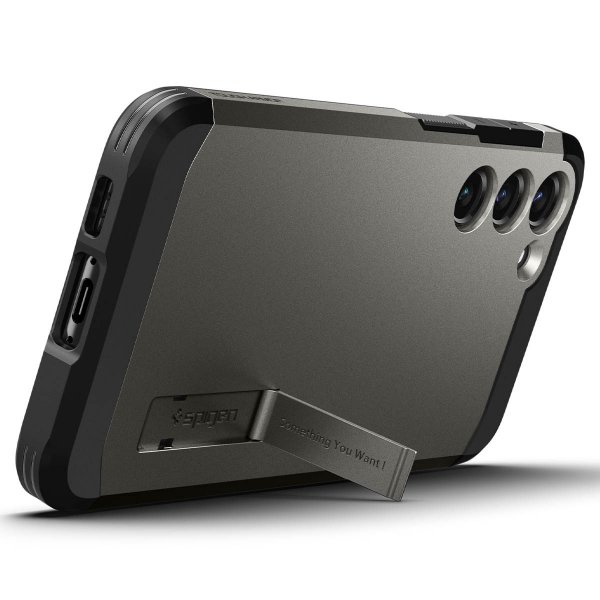 Spigen Samsung Galaxy S23 Plus Skal Tough Armor Gunmetal