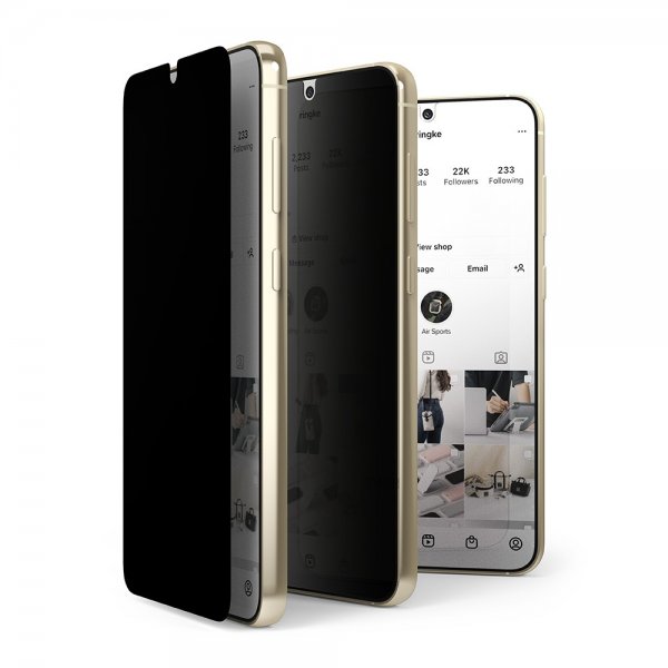 Ringke Samsung Galaxy S23 Plus Skärmskydd Privacy Glass
