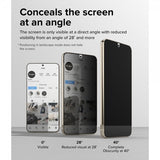 Ringke Samsung Galaxy S23 Plus Skärmskydd Privacy Glass