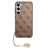 Guess Samsung Galaxy S23 Skal 4G Charms Brun