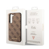 Guess Samsung Galaxy S23 Skal 4G Charms Brun