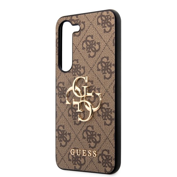 Guess Samsung Galaxy S23 Skal 4G Logo Brun