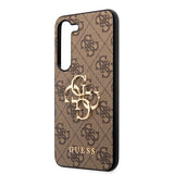 Guess Samsung Galaxy S23 Skal 4G Logo Brun