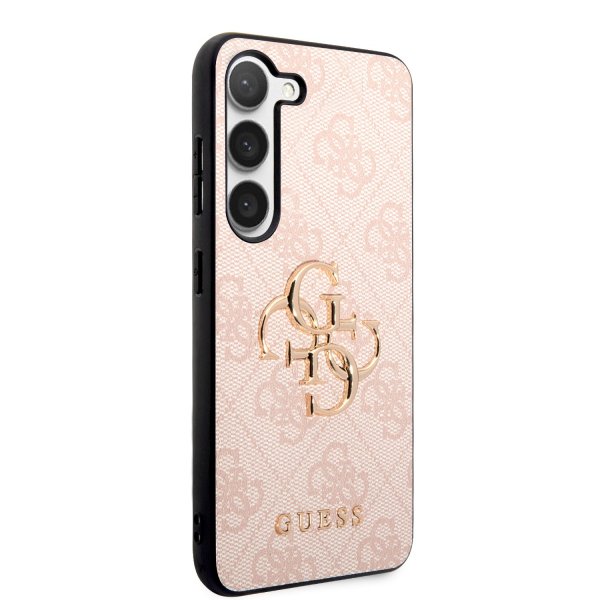 Guess Samsung Galaxy S23 Skal 4G Logo Rosa