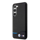 BMW Samsung Galaxy S23 Skal Carbon & Stripe Svart