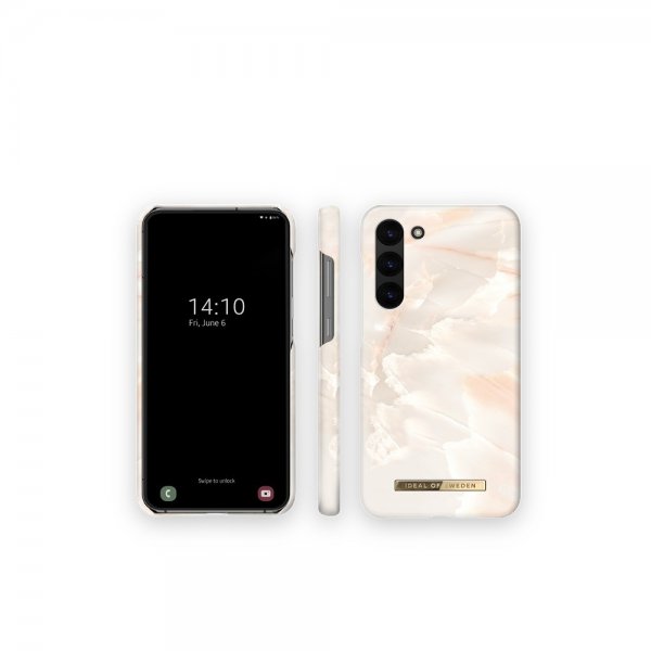 Ideal of Sweden Samsung Galaxy S23 Skal Fashion Case Rose Pearl Marble