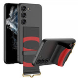 GKK Samsung Galaxy S23 Skal Hand Strap Svart