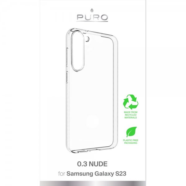 Puro Samsung Galaxy S23 Skal Nude Transparent
