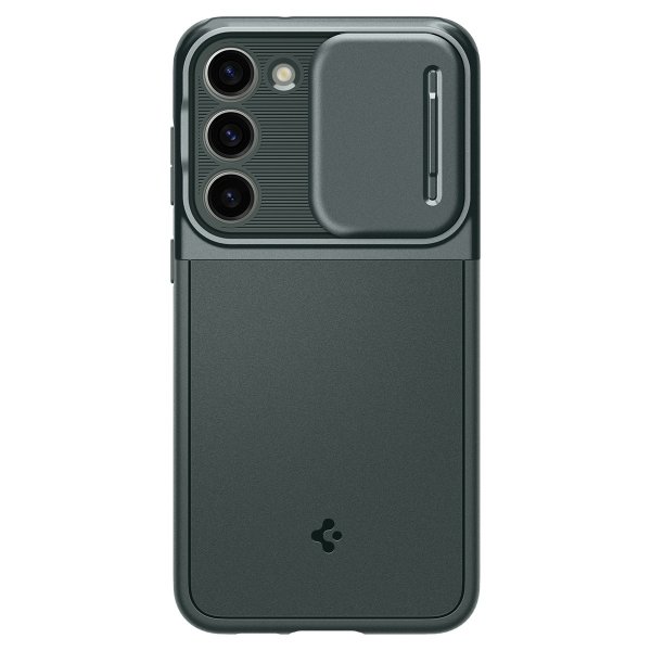 Spigen Samsung Galaxy S23 Skal Optik Armor Abyss Green