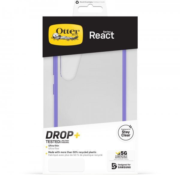 Otterbox Samsung Galaxy S23 Skal React Purplexing