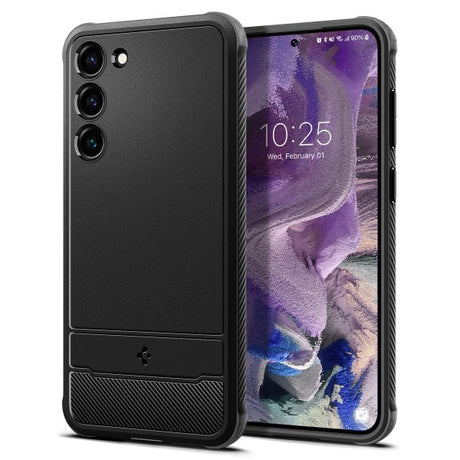 Spigen Samsung Galaxy S23 Skal Rugged Armor Matte Black