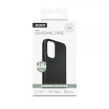 Xqisit Samsung Galaxy S23 Skal Silicone Case Svart