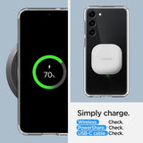 Spigen Samsung Galaxy S23 Skal Ultra Hybrid Crystal Clear