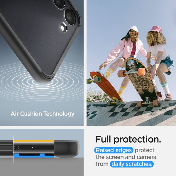 Spigen Samsung Galaxy S23 Skal Ultra Hybrid Matte Frost Black