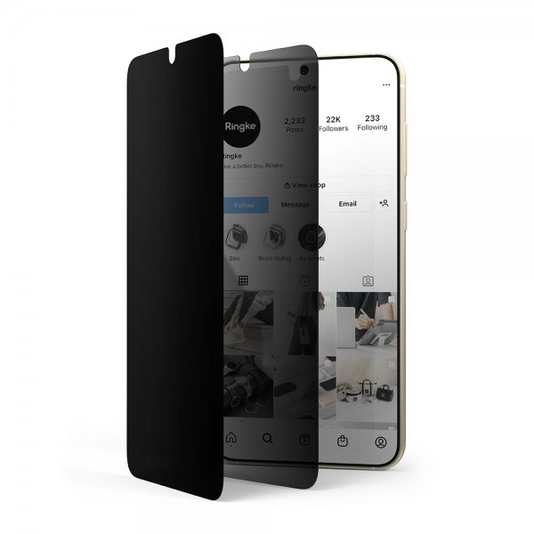 Ringke Samsung Galaxy S23 Skärmskydd Privacy Glass