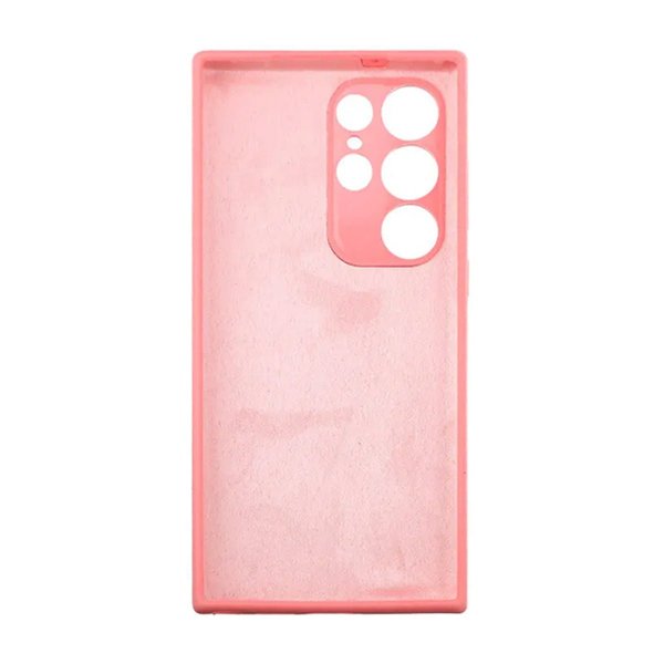 Samsung Galaxy S23 Ultra Skal Silikon Rosa