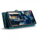 CaseMe Samsung Galaxy S23 Ultra Fodral 008 Series Löstagbart Skal Petrol