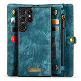 CaseMe Samsung Galaxy S23 Ultra Fodral 008 Series Löstagbart Skal Petrol