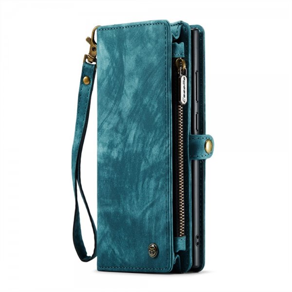 CaseMe Samsung Galaxy S23 Ultra Fodral 008 Series Löstagbart Skal Petrol