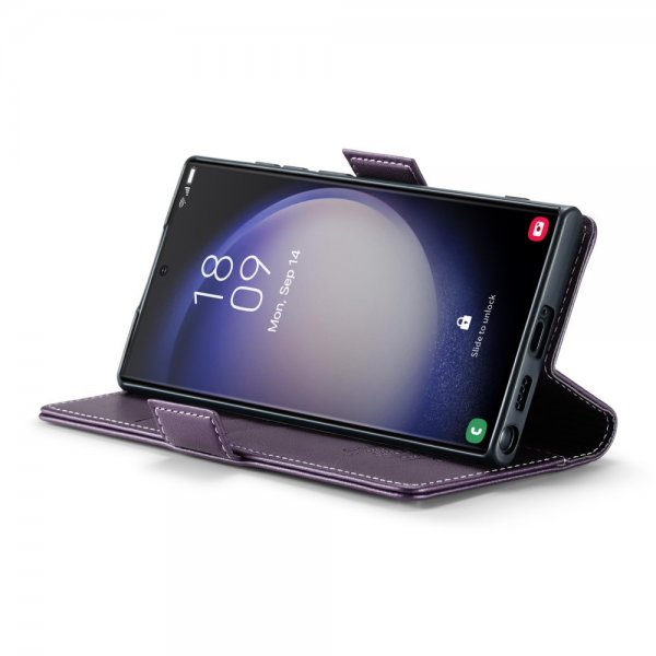 CaseMe Samsung Galaxy S23 Ultra Fodral 023 Series Lila