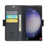 CaseMe Samsung Galaxy S23 Ultra Fodral 023 Series Svart