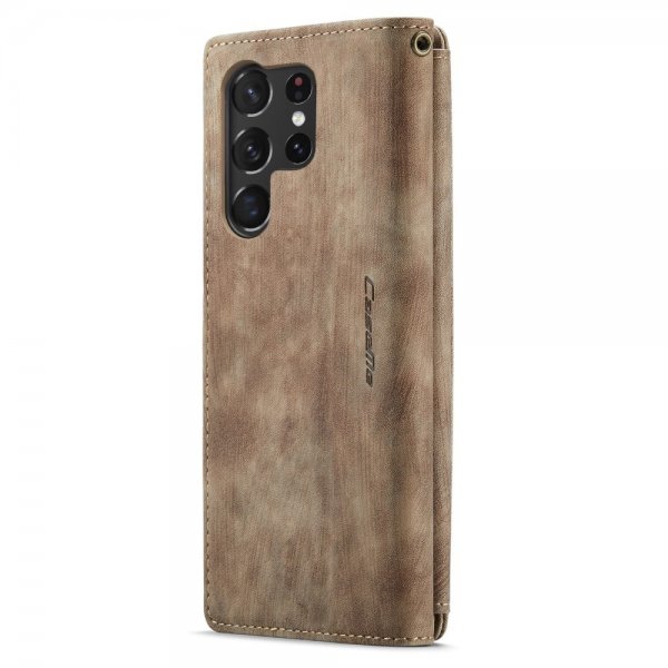 CaseMe Samsung Galaxy S23 Ultra Fodral C30 Series Brun
