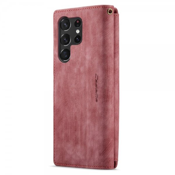 CaseMe Samsung Galaxy S23 Ultra Fodral C30 Series Röd