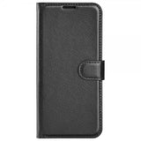 Nordic Covers Samsung Galaxy S23 Ultra Fodral Litchi Raven Black