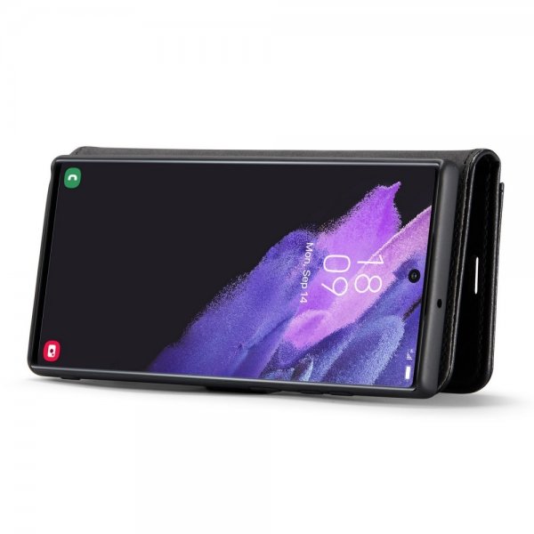 Dg.Ming Samsung Galaxy S23 Ultra Fodral med Löstagbart Skal Svart