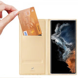 Dux Ducis Samsung Galaxy S23 Ultra Fodral Skin Pro Series Guld