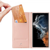 Dux Ducis Samsung Galaxy S23 Ultra Fodral Skin Pro Series Rosa