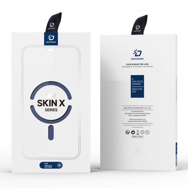 Dux Ducis Samsung Galaxy S23 Ultra Fodral Skin X Pro Series MagSafe Blå