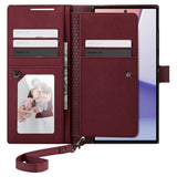 Spigen Samsung Galaxy S23 Ultra Fodral Wallet S Plus Burgundy