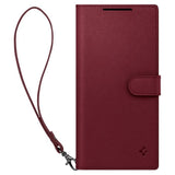 Spigen Samsung Galaxy S23 Ultra Fodral Wallet S Plus Burgundy