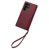 Spigen Samsung Galaxy S23 Ultra Fodral Wallet S Plus Burgundy