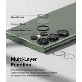 Ringke Samsung Galaxy S23 Ultra Kameraskydd Camera Lens Frame Svart