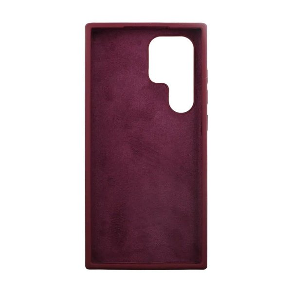 Rvelon Samsung Galaxy S23 Ultra Skal Silikon Röd